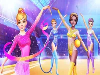 Gymnastics Dress Up Game image