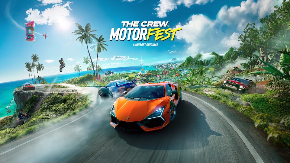 The Crew Motorfest Nintendo Switch 2 official launch artwork